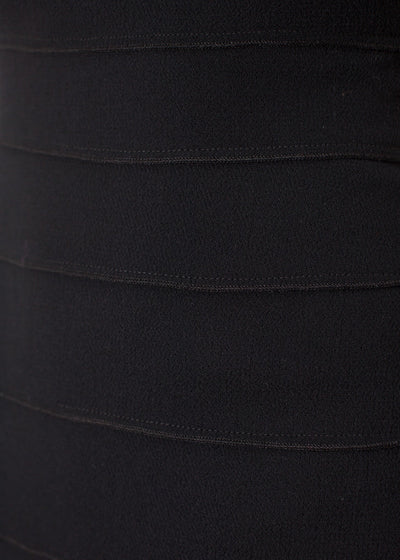 Asymmetric Dress in Black
